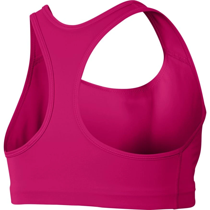 Nike Women’s Swoosh Medium-Support Padded Bra (633 - Fireberry/White) 2 Nike Women’s Swoosh Medium-Support Padded Bra (633 - Fireberry/White) - Image 2