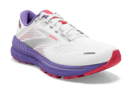 BROOKS Women's Adrenaline GTS 22 (105 - White/Coral/Purple) -Cheap Brooks Store 120353 105 A Adrenaline GTS 22