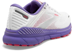 BROOKS Women's Adrenaline GTS 22 (105 - White/Coral/Purple) -Cheap Brooks Store 120353 105 H Adrenaline GTS 22