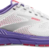 BROOKS Women's Adrenaline GTS 22 (105 - White/Coral/Purple)
