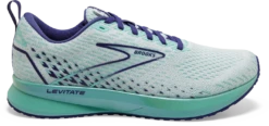 BROOKS Women's Levitate 5 (127 - White/Navy Blue/Yucca)
