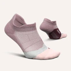 Feetures Elite Light Cushion No Show Tab (Lilac Mauve)