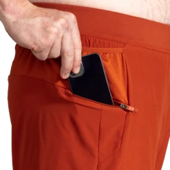 BROOKS Men's Sherpa 7" 2-in-1 Short (644 - Red Clay) -Cheap Brooks Store 211333 644 D2 Sherpa 7in 2in1 Short