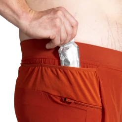 BROOKS Men's Sherpa 7" 2-in-1 Short (644 - Red Clay) -Cheap Brooks Store 211333 644 D3 Sherpa 7in 2in1 Short