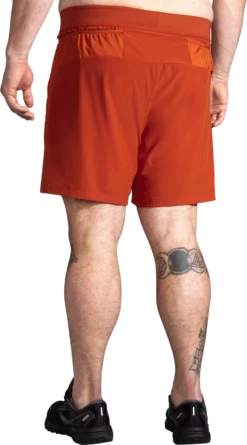 BROOKS Men's Sherpa 7" 2-in-1 Short (644 - Red Clay) -Cheap Brooks Store 211333 644 MB Sherpa 7in 2in1 Short