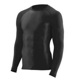 Men's Hyperform Compression Long Sleeve Tee (Black)
