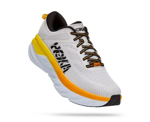 Hoka Men's Bondi 7 (NCRY - Nimbus Cloud/Radiant Yellow) 1 Hoka Men's Bondi 7 (NCRY - Nimbus Cloud/Radiant Yellow)
