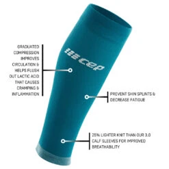 CEP Women's Ultralight Compression Calf Sleeves (Petrol/Light Grey) 9 CEP Women's Ultralight Compression Calf Sleeves (Petrol/Light Grey) -Cheap Brooks Store 35 1080x bac67841 6b12 4440 9589 ed08b91b35b5