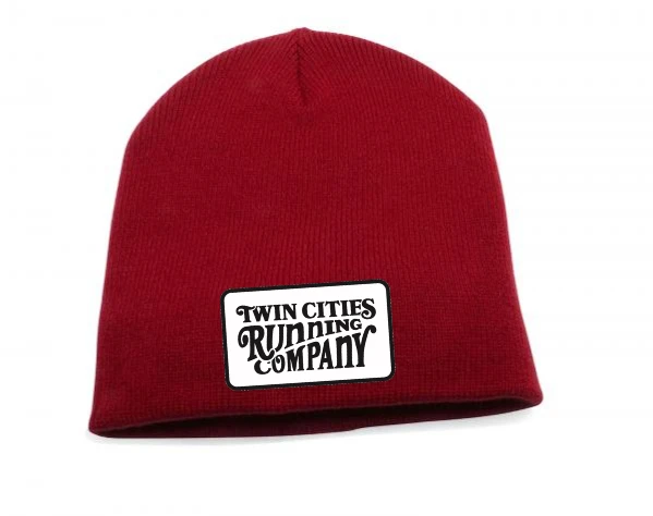 TCRC Knit Woodcut Beanie (red) 1 TCRC Knit Woodcut Beanie (red)