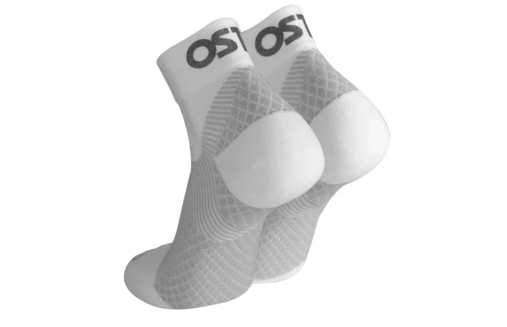FS4 Plantar Fasciitis Compression Socks 1/4 Crew (White) 1 FS4 Plantar Fasciitis Compression Socks 1/4 Crew (White)