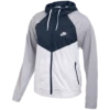 Nike Women's Windrunner Jacket (420 - Team Navy/White/Wolf Grey)