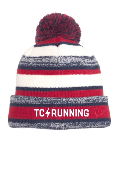 TCRC Bolt Striped Pom Hat 1 TCRC Bolt Striped Pom Hat