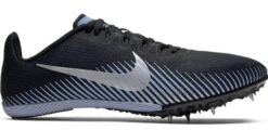 Nike Women’s Zoom Rival M 9 (004 - Black/Metallic Silver-Indigo Fog)
