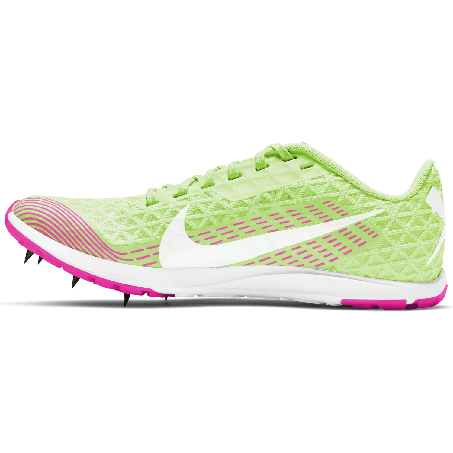 Nike Women's Zoom Rival XC (700 - Barely Volt/white-pink Blast) 2 Nike Women's Zoom Rival XC (700 - Barely Volt/white-pink Blast) - Image 2