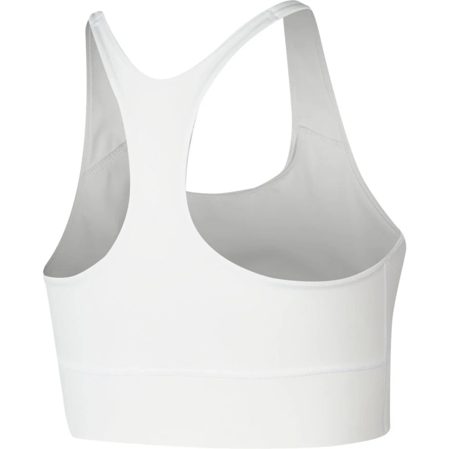 Nike Women’s Swoosh Medium-Support Padded Bra (100 - White/Black) 2 Nike Women’s Swoosh Medium-Support Padded Bra (100 - White/Black) - Image 2