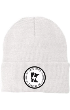 TCRC Knit Classic Hat (white)