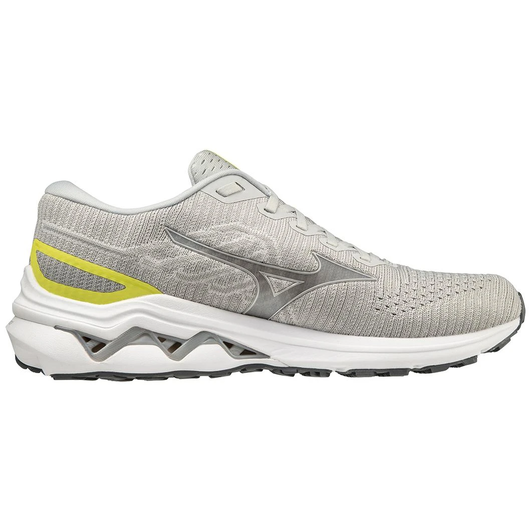 Mizuno Men's Wave Inspire 18 Waveknit (UGUG - Ultimate Grey) 2 Mizuno Men's Wave Inspire 18 Waveknit (UGUG - Ultimate Grey) - Image 2