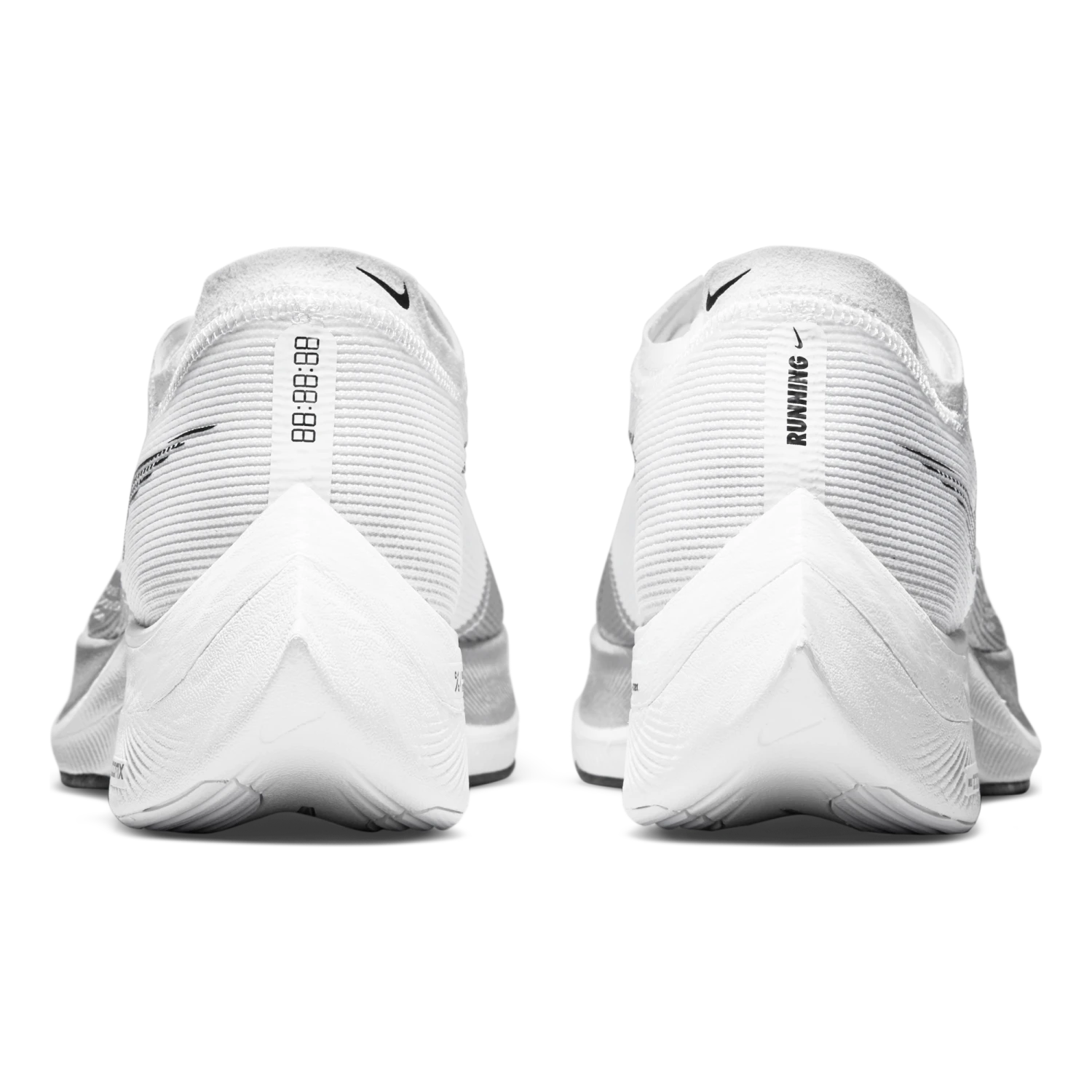 Nike Men's ZoomX Vaporfly NEXT% 2 (100 - White/Black-Metallic Silver) 5 Nike Men's ZoomX Vaporfly NEXT% 2 (100 - White/Black-Metallic Silver) - Image 5