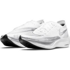 Nike Men's ZoomX Vaporfly NEXT% 2 (100 - White/Black-Metallic Silver)
