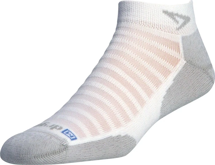 Running-Lite Mini Crew (White/Gray) 1 Running-Lite Mini Crew (White/Gray)