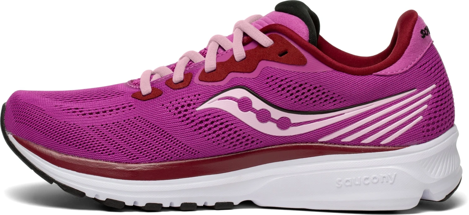 Saucony Women's Ride 14 (30 - Razzle/Fairytale) 2 Saucony Women's Ride 14 (30 - Razzle/Fairytale) - Image 2