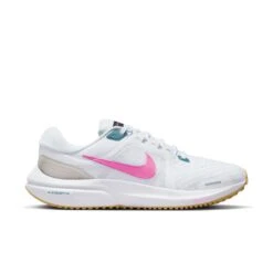 Cheap Brooks Store 15 Nike Women's Air Zoom Vomero 16 (104 - White/Pink Spell/Noise Aqua/Wheat Gold)
