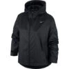 Nike Women's Essential Running Jacket (010 - Black/Reflective Silver)
