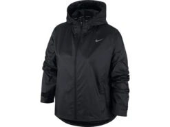 Nike Women's Essential Running Jacket (010 - Black/Reflective Silver)