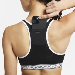 Nike Women's Swoosh On The Run Bra (010 - Black/White/Black/White) -Cheap Brooks Store DV9914 010 G PREM 2000