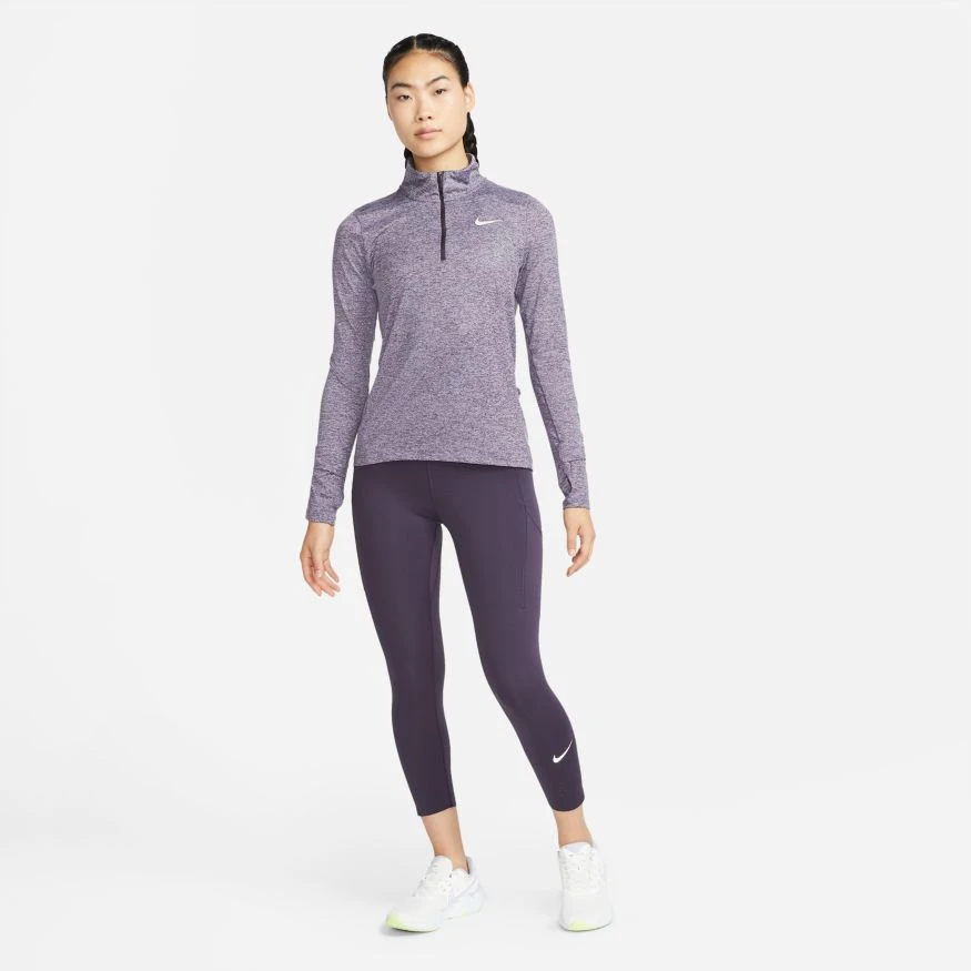 Nike Women's Epic Luxe Running Tight (540 - Cave Purple/Reflective Silver) 5 Nike Women's Epic Luxe Running Tight (540 - Cave Purple/Reflective Silver) - Image 5