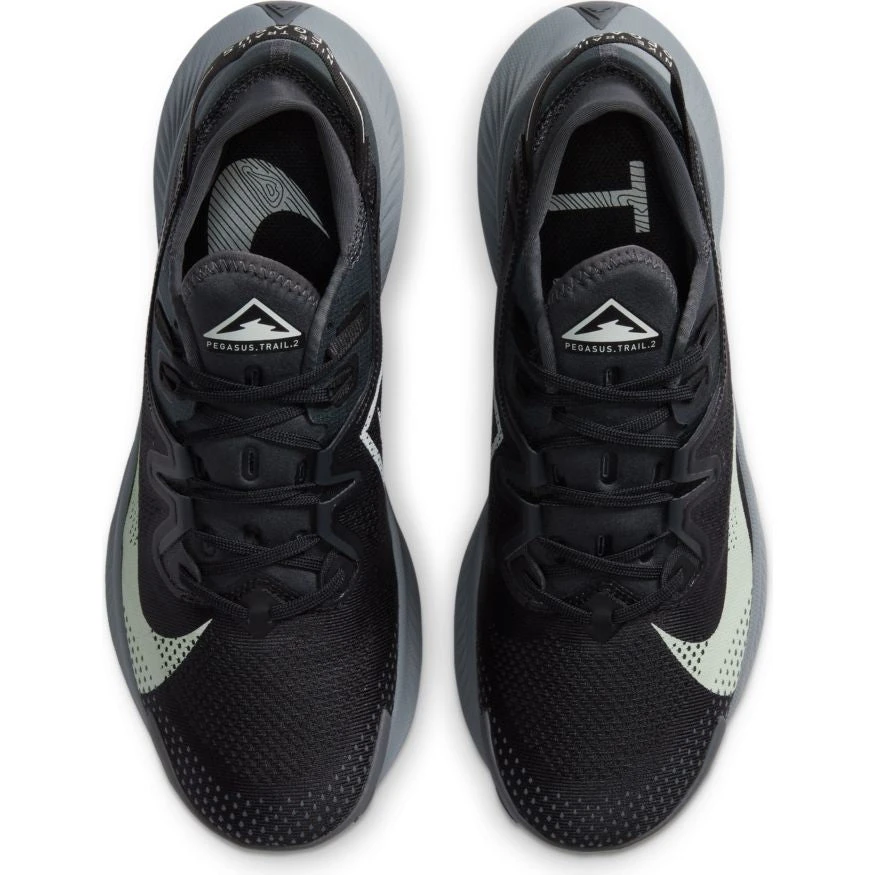 Nike Men’s Pegasus Trail 2 (002 - Black/dark Smoke Grey/particle Grey/spruce Aura) 5 Nike Men’s Pegasus Trail 2 (002 - Black/dark Smoke Grey/particle Grey/spruce Aura) - Image 5