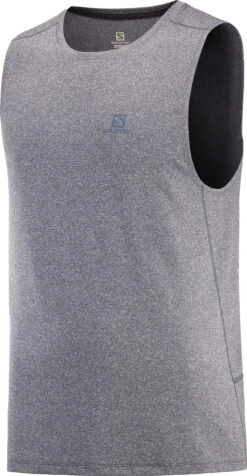Salomon Men’s Agile Tank (Night Sky/Heather)