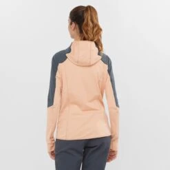 Salomon Women's Outline All Season Hybrid Midlayer (Sirocco/Ebony) 6 Salomon Women's Outline All Season Hybrid Midlayer (Sirocco/Ebony) -Cheap Brooks Store LC1597400 1 MOD outlineallseasonhybridmid siroccoebony hike w