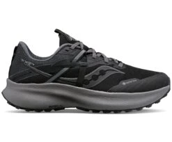 Saucony Women's Ride 15 TR GTX (10 - Black/Charcoal)