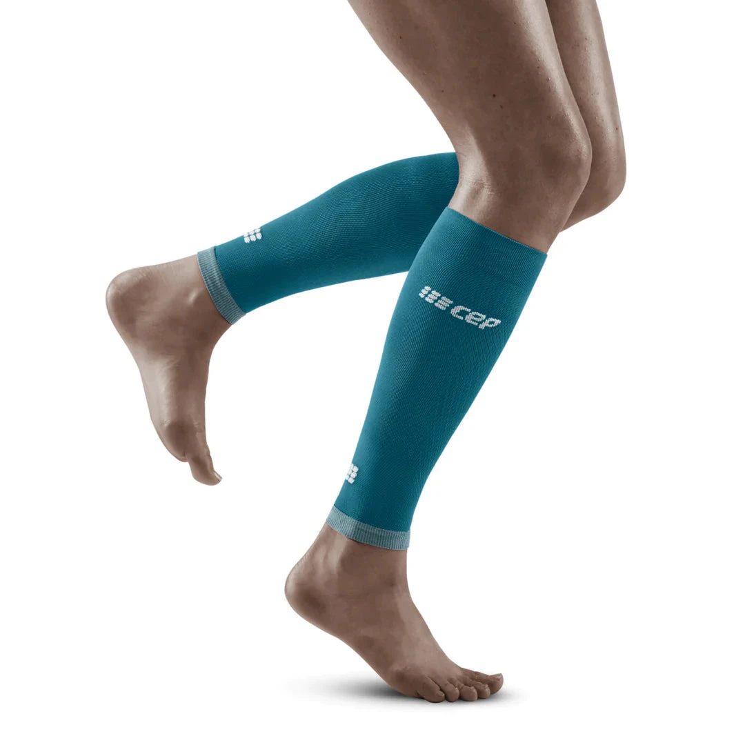 CEP Women's Ultralight Compression Calf Sleeves (Petrol/Light Grey) 1 CEP Women's Ultralight Compression Calf Sleeves (Petrol/Light Grey)