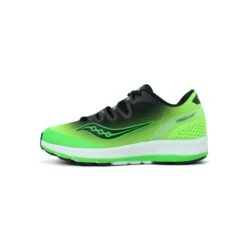 Saucony Kid's Freedom Iso (Black/Green/Fade)