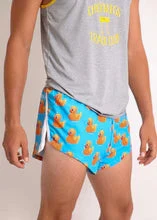 Men's Rubber Ducky 2" Split Shorts 4 Men's Rubber Ducky 2" Split Shorts - Image 4