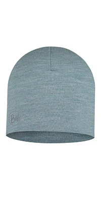 Buff Midweight Merino Wool Hat Pool Melange