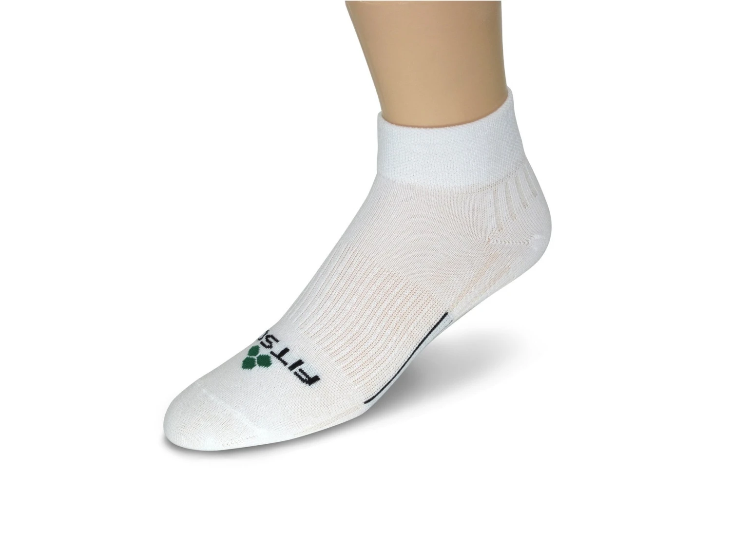 Unisex CF2 Quarter 3-pair Pack (White) 1 Unisex CF2 Quarter 3-pair Pack (White)